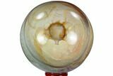 Polished Polychrome Jasper Sphere - Madagascar #110603-1